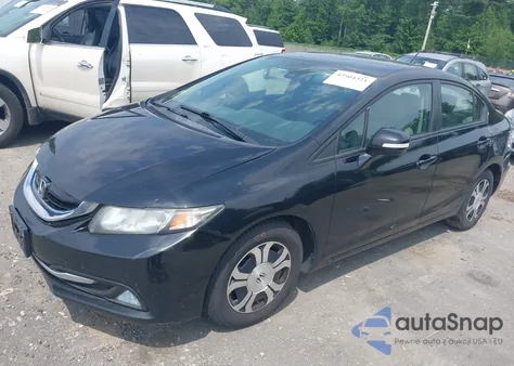 2013 Honda Civic Hybrid from USA, damaged, VIN 19XFB4F35DE002336